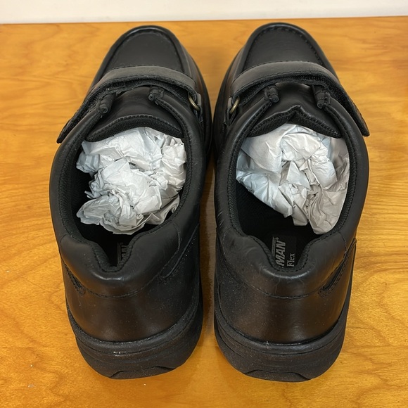 NEW Freeman Free Flex Men's Black Dress Casual Loafer Shoes NEW - Picture 10 of 15